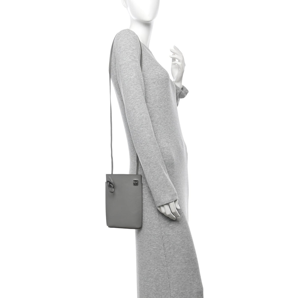 Classic Calfskin Dice Pocket Grey