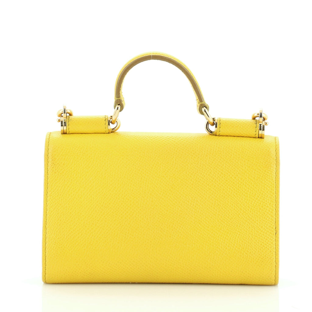 Sicily Wallet on Chain Leather Mini