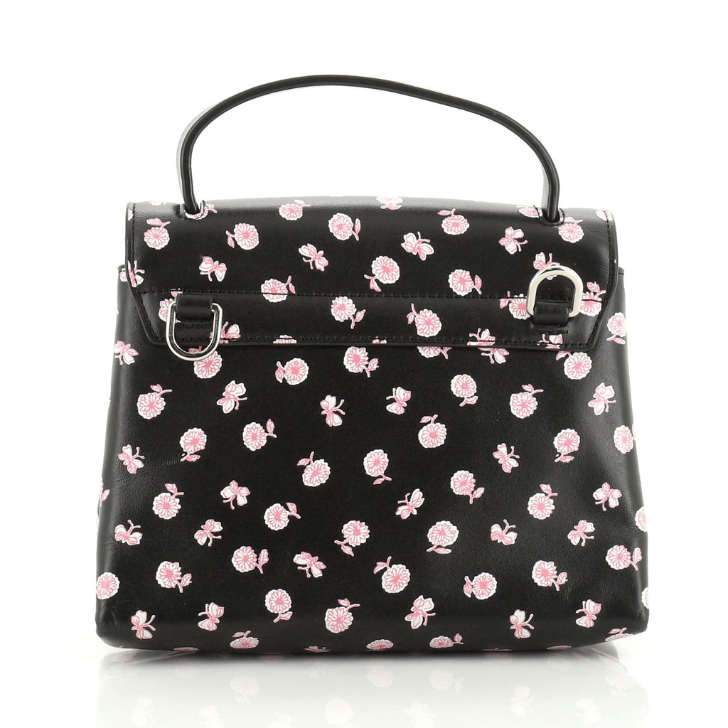 Alix Top Handle Bag Printed Leather Mini