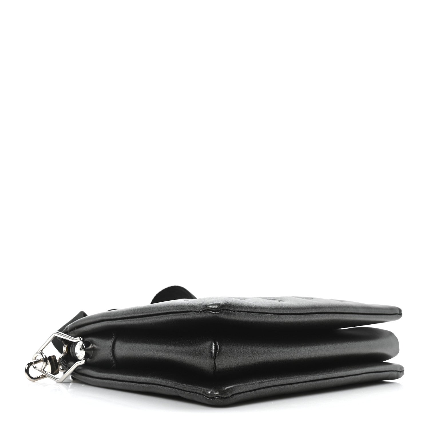 Lambskin Embossed Monogram Coussin PM Anthracite