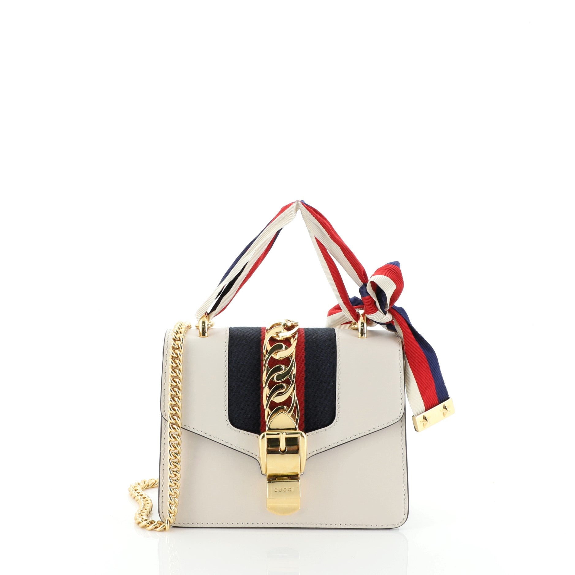 Sylvie Chain Shoulder Bag Leather Mini