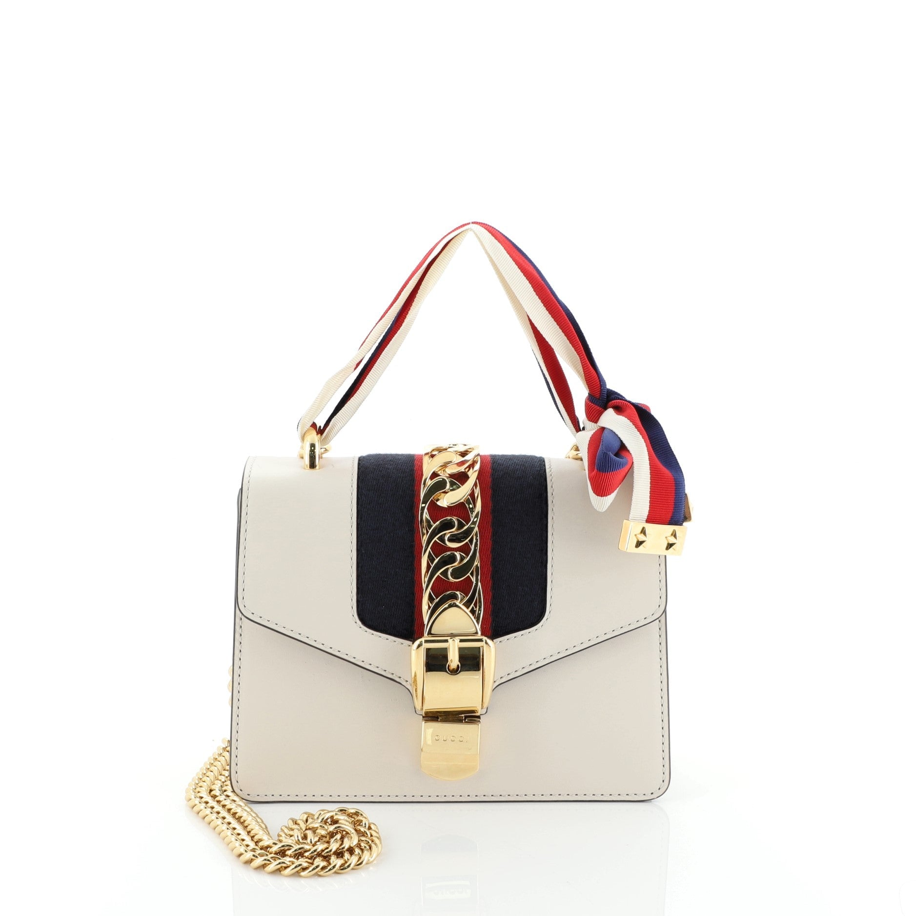 Sylvie Chain Shoulder Bag Leather Mini