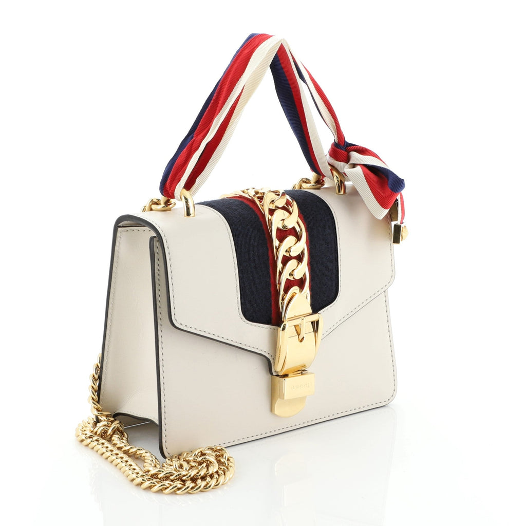 Sylvie Chain Shoulder Bag Leather Mini