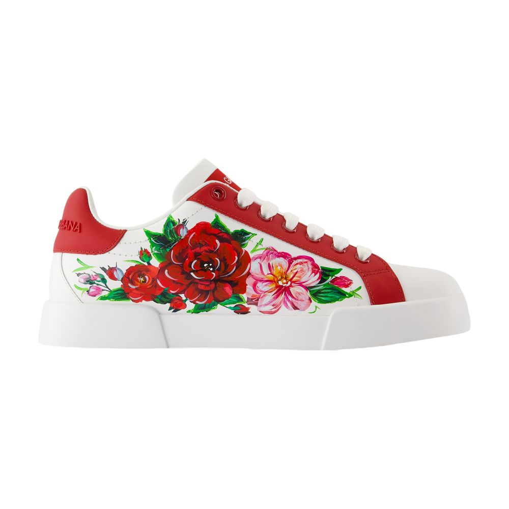 Women's Port.light Strobel Sneakers - Dolce&Gabbana - Leather - White