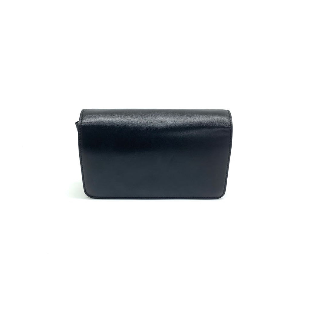 Fendi Hypnoteyes Leather Shoulder Bag