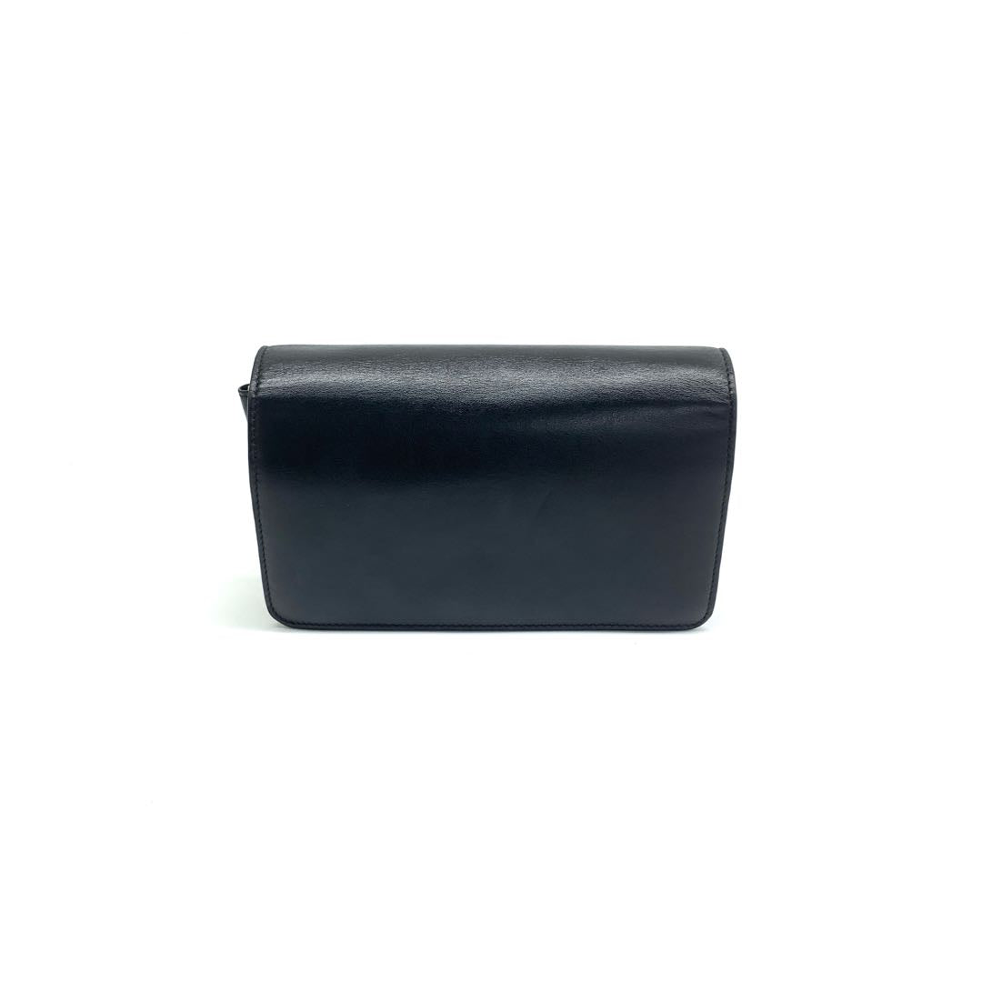 Fendi Hypnoteyes Leather Shoulder Bag