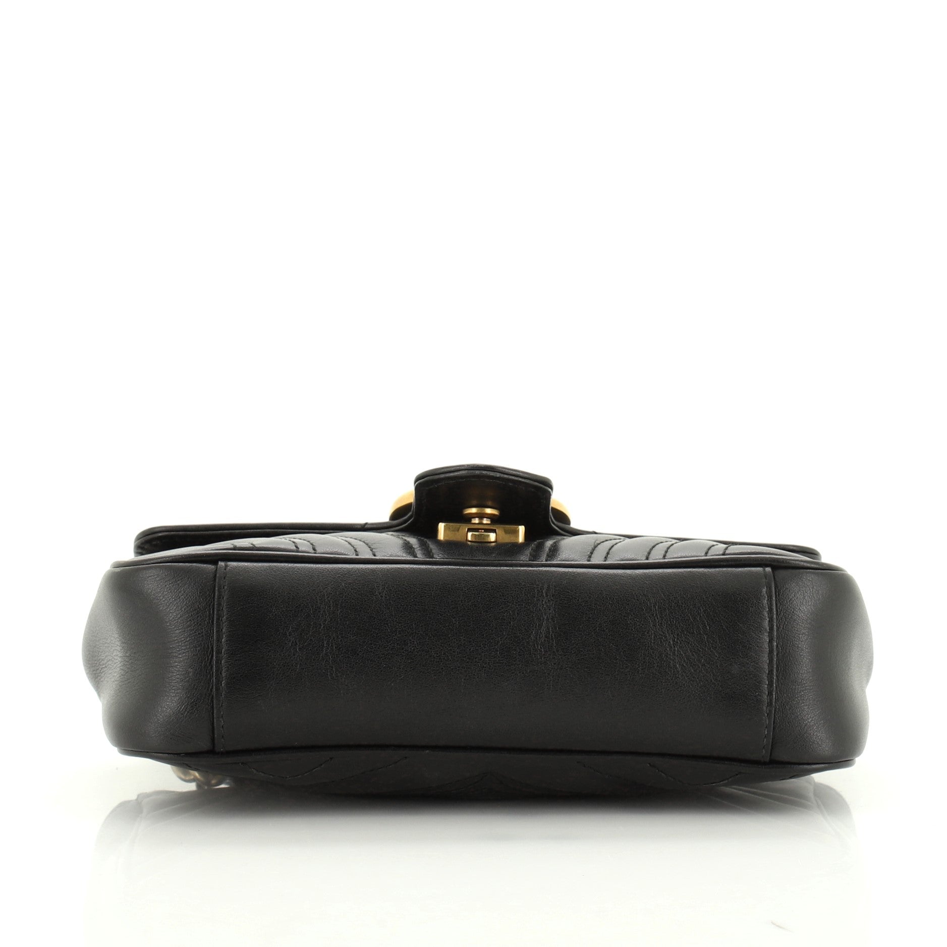 GG Marmont Flap Bag Matelasse Leather Mini