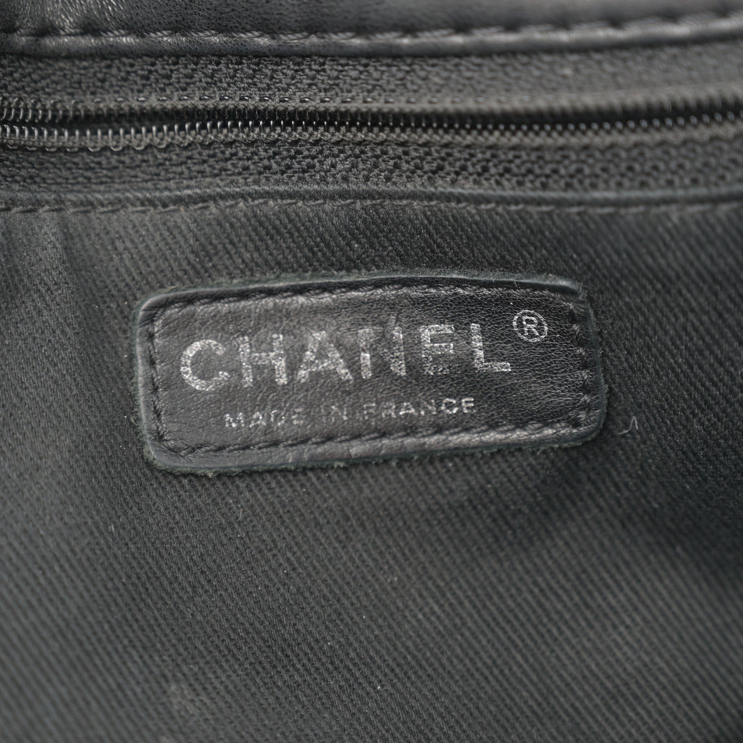 Lambskin Quilted Large Soft Touch Flap Black
