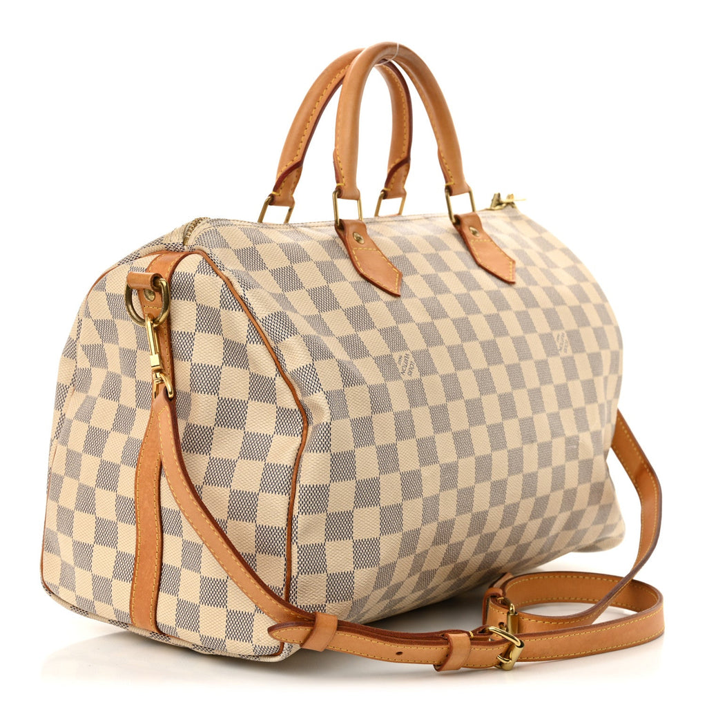 Damier Azur Speedy Bandouliere 35