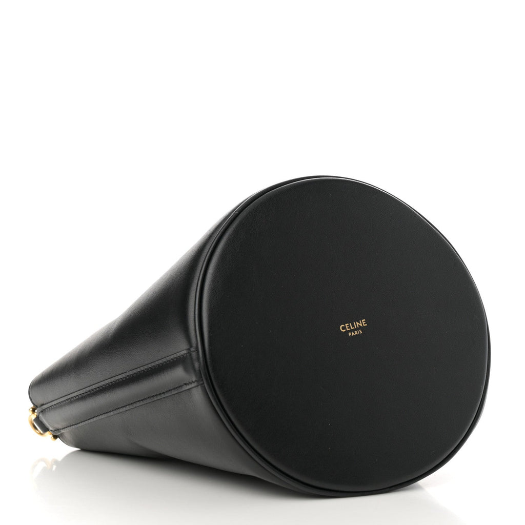 Smooth Calfskin Teen Bucket 16 Black