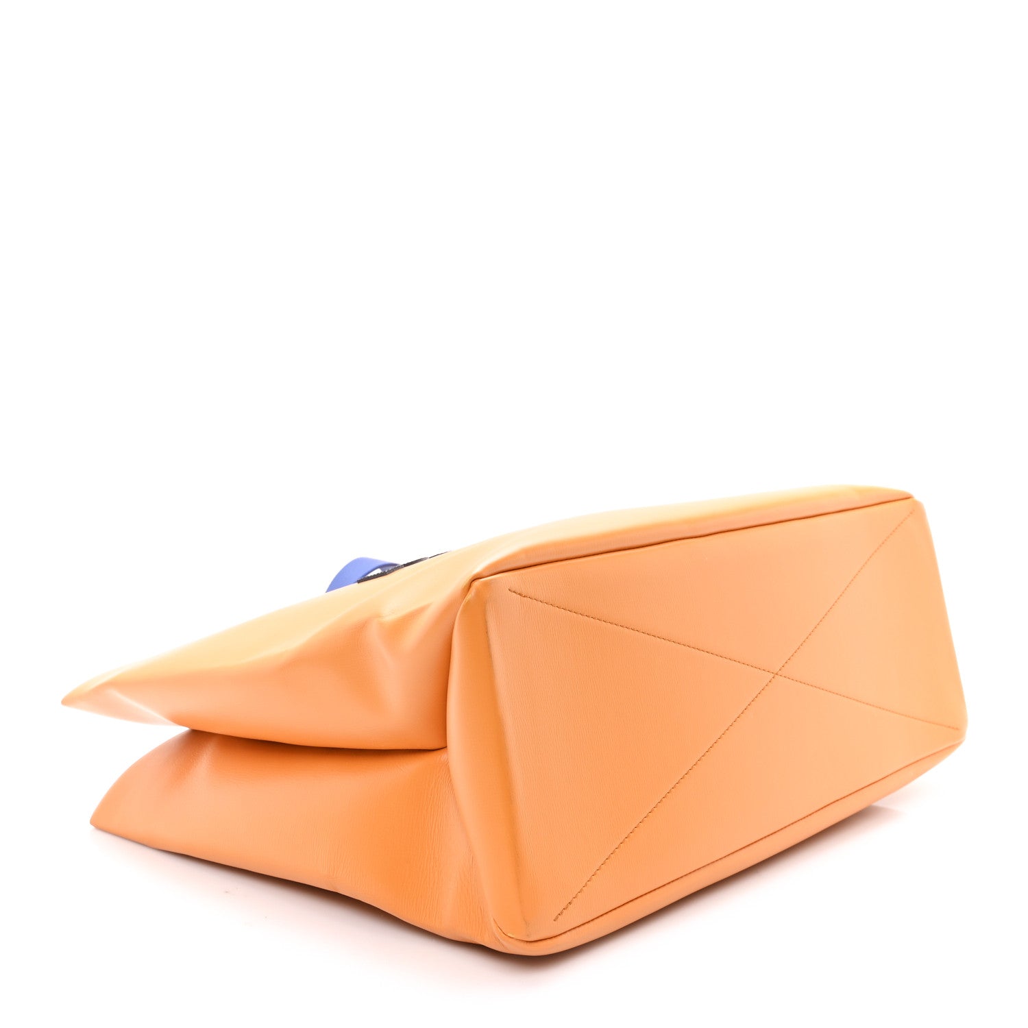 Cowhide Shopper Bag MM Safran