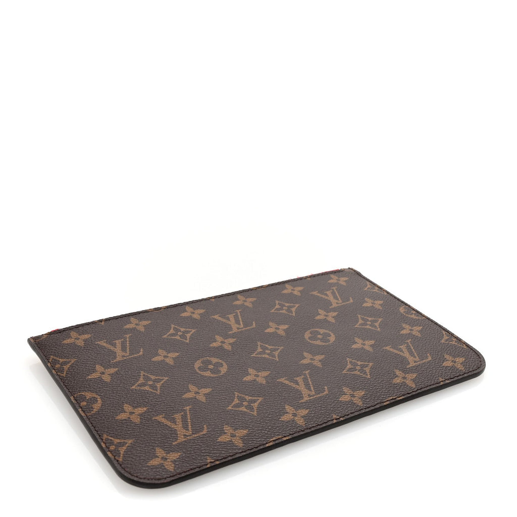 Monogram Neverfull MM GM Pochette Cherry
