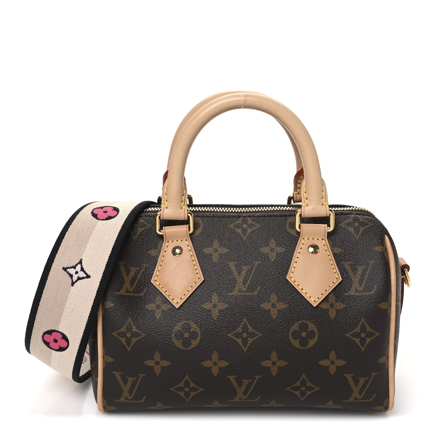 Monogram Speedy Bandouliere 20 Black