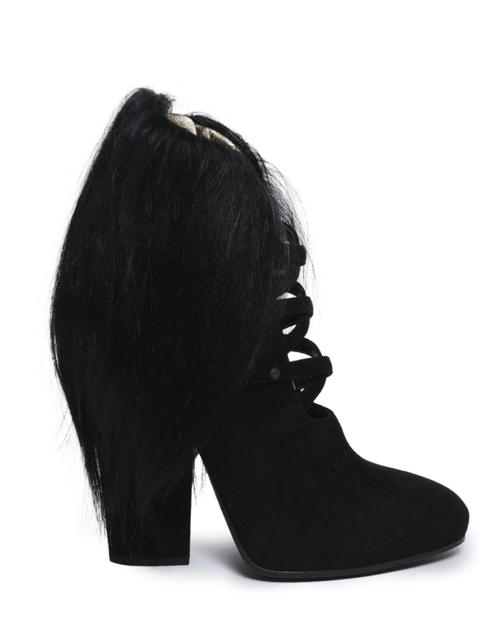 Women's Bottega Veneta Fur Heels