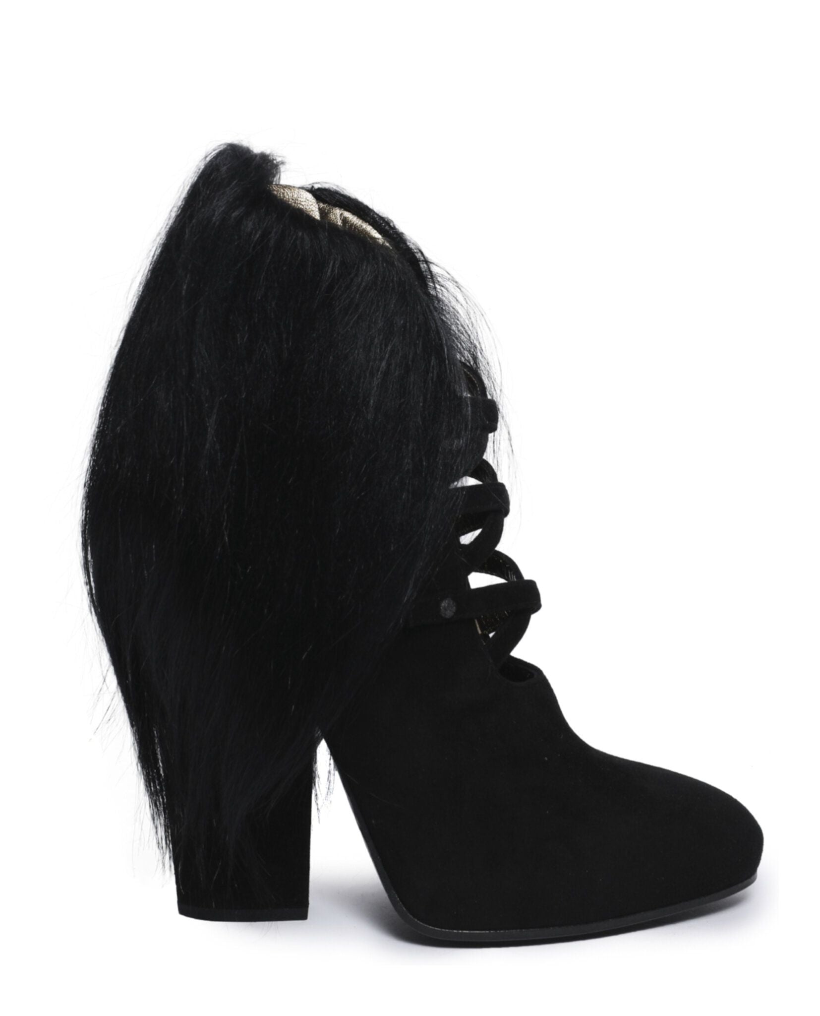 Women's Bottega Veneta Fur Heels