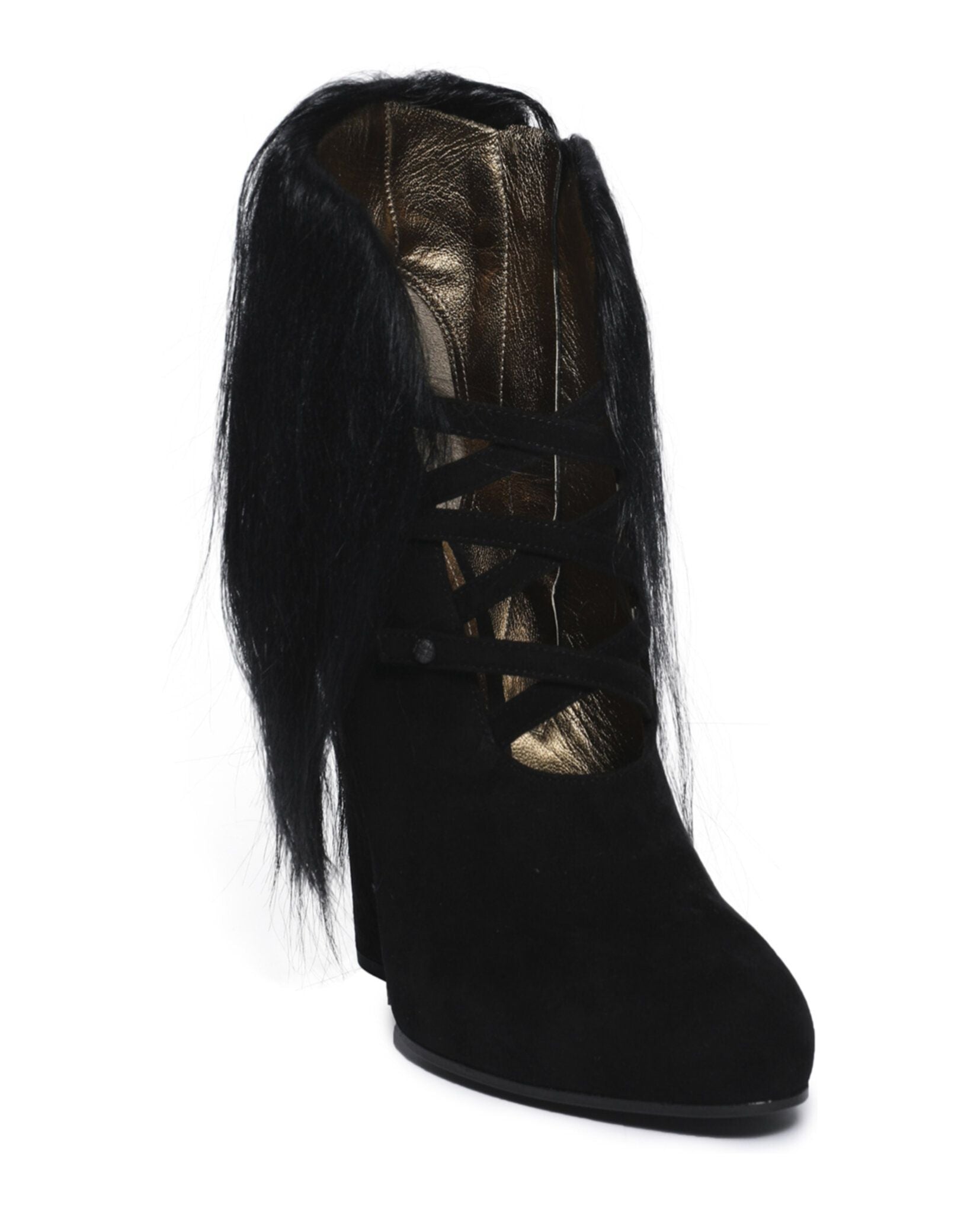 Women's Bottega Veneta Fur Heels