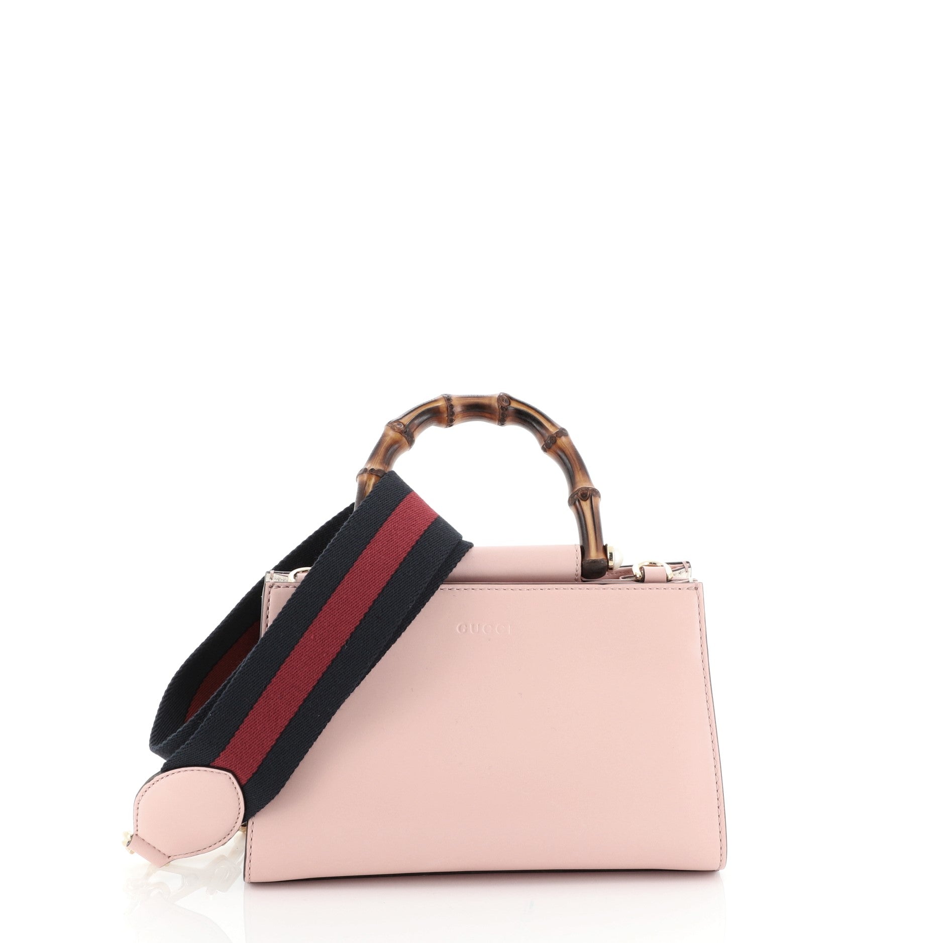 Nymphaea Top Handle Bag Leather Mini