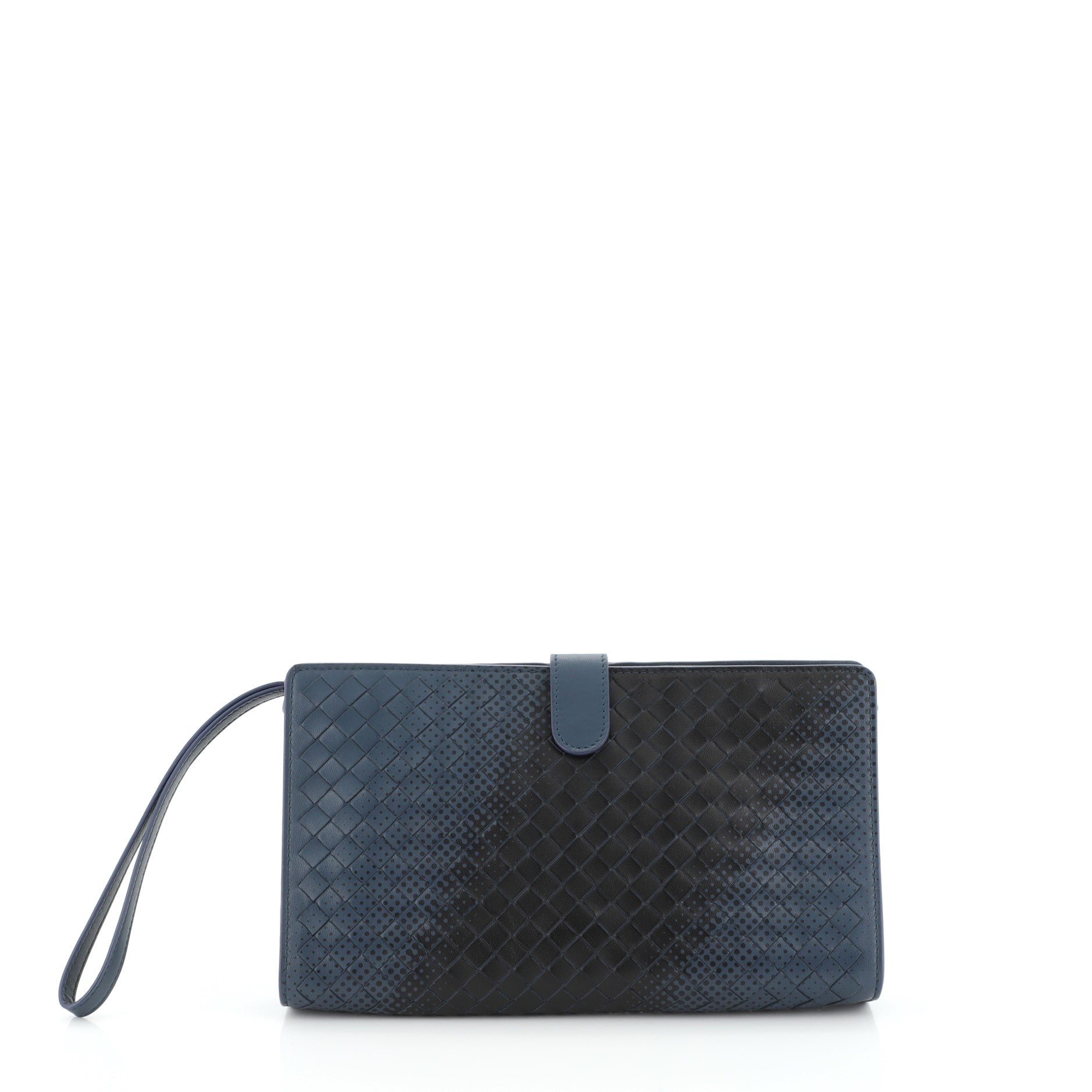 Handle Clutch Printed Intrecciato Nappa Small