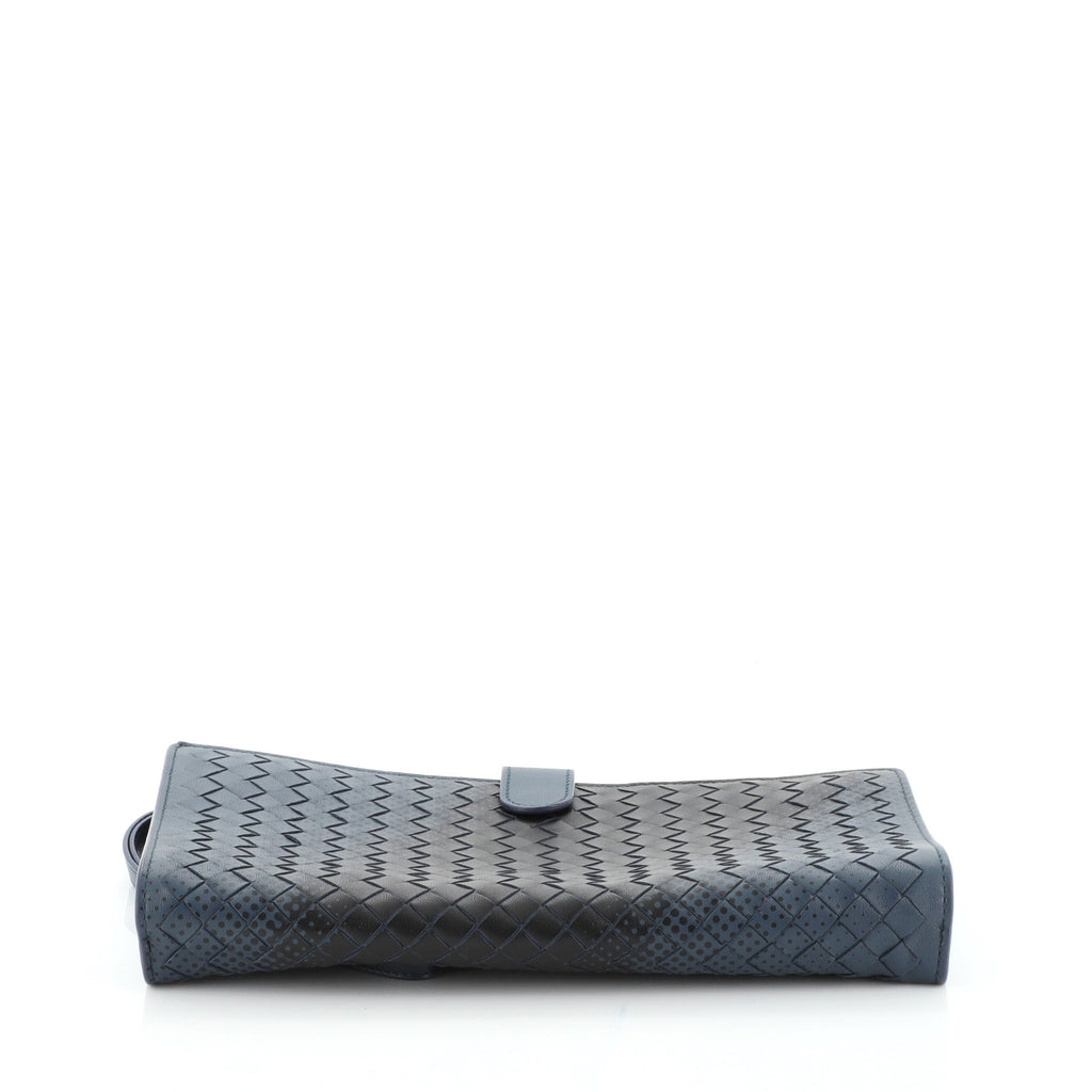Handle Clutch Printed Intrecciato Nappa Small