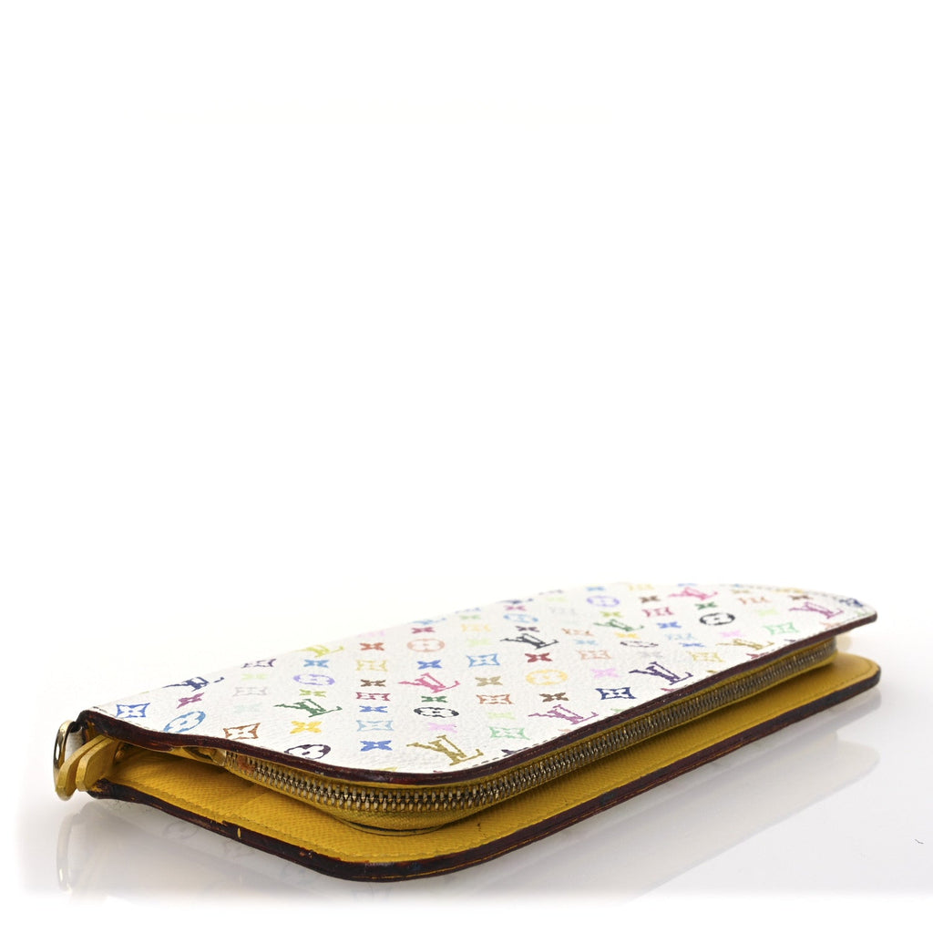 Monogram Multicolor Insolite Wallet White Citron