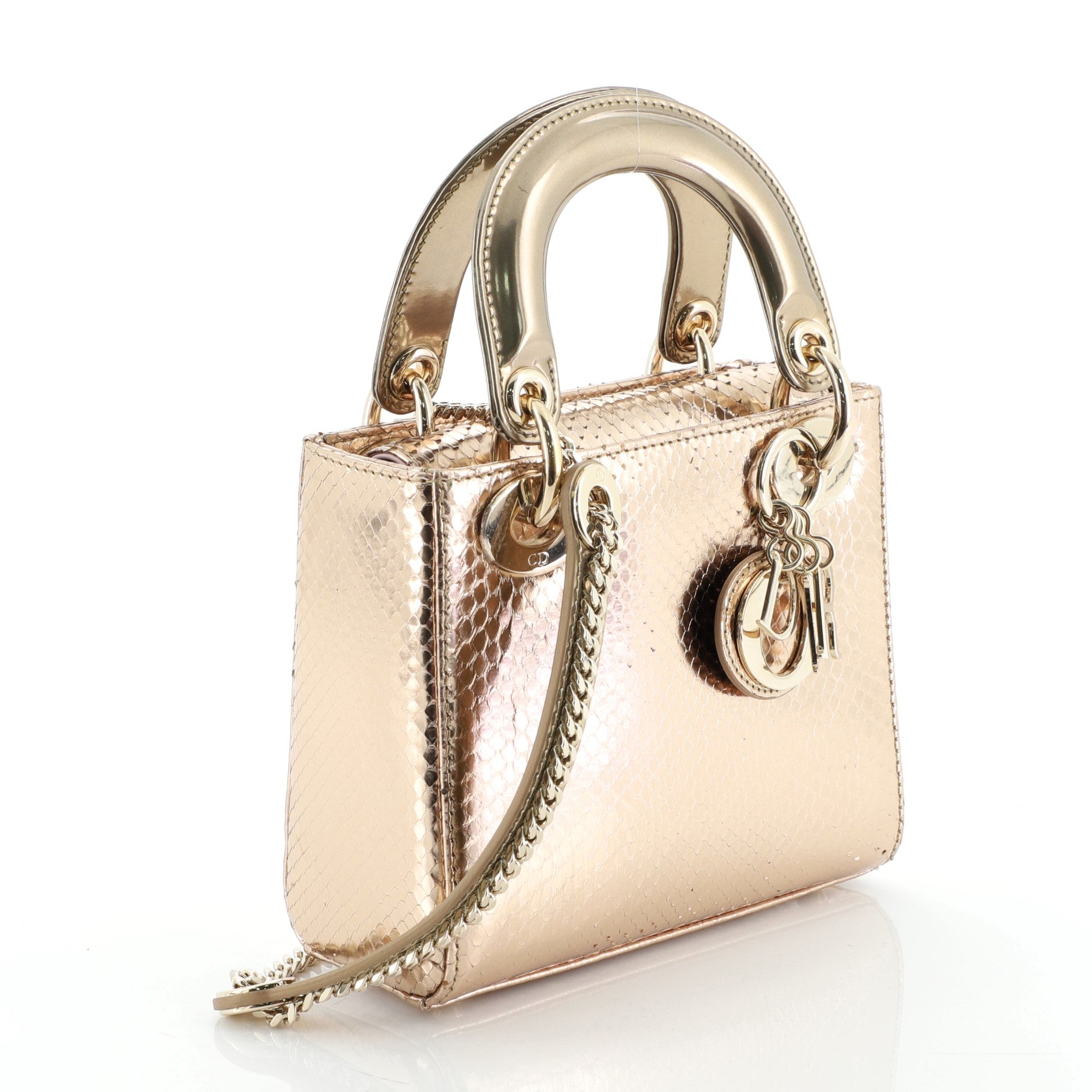 Lady Dior Bag Python Mini