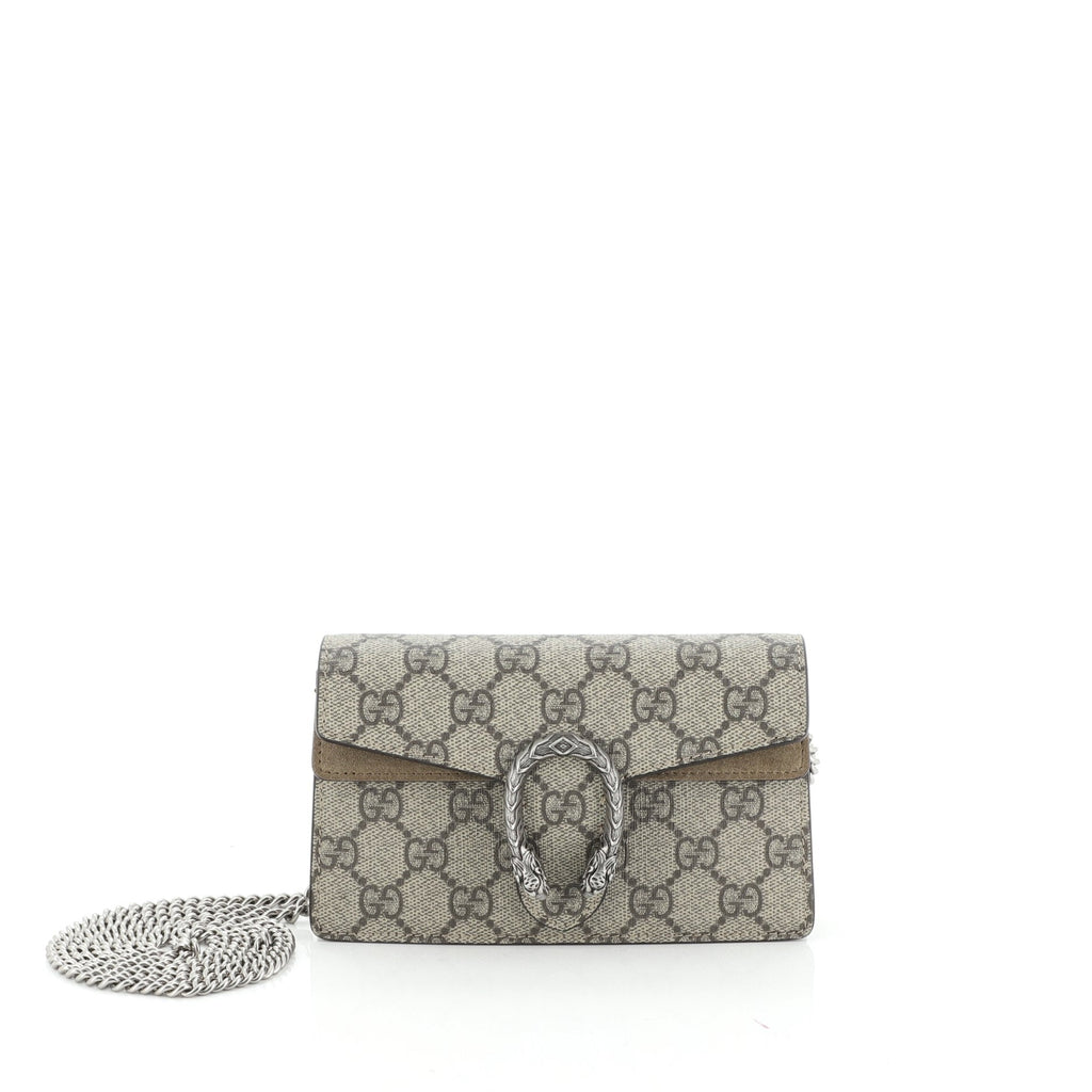 Dionysus Bag GG Coated Canvas Super Mini