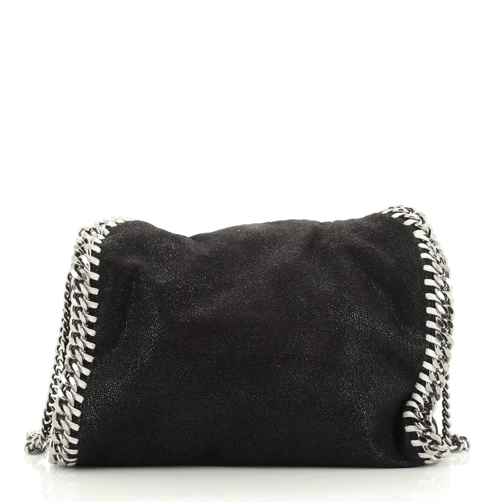 Falabella Fold Over Crossbody Bag Shaggy Deer Mini