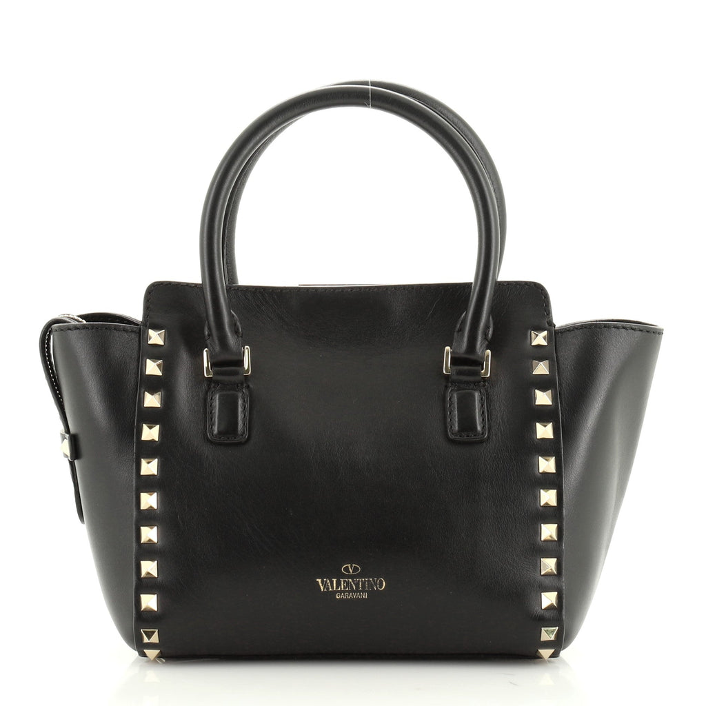 Rockstud Tote Rigid Leather Mini