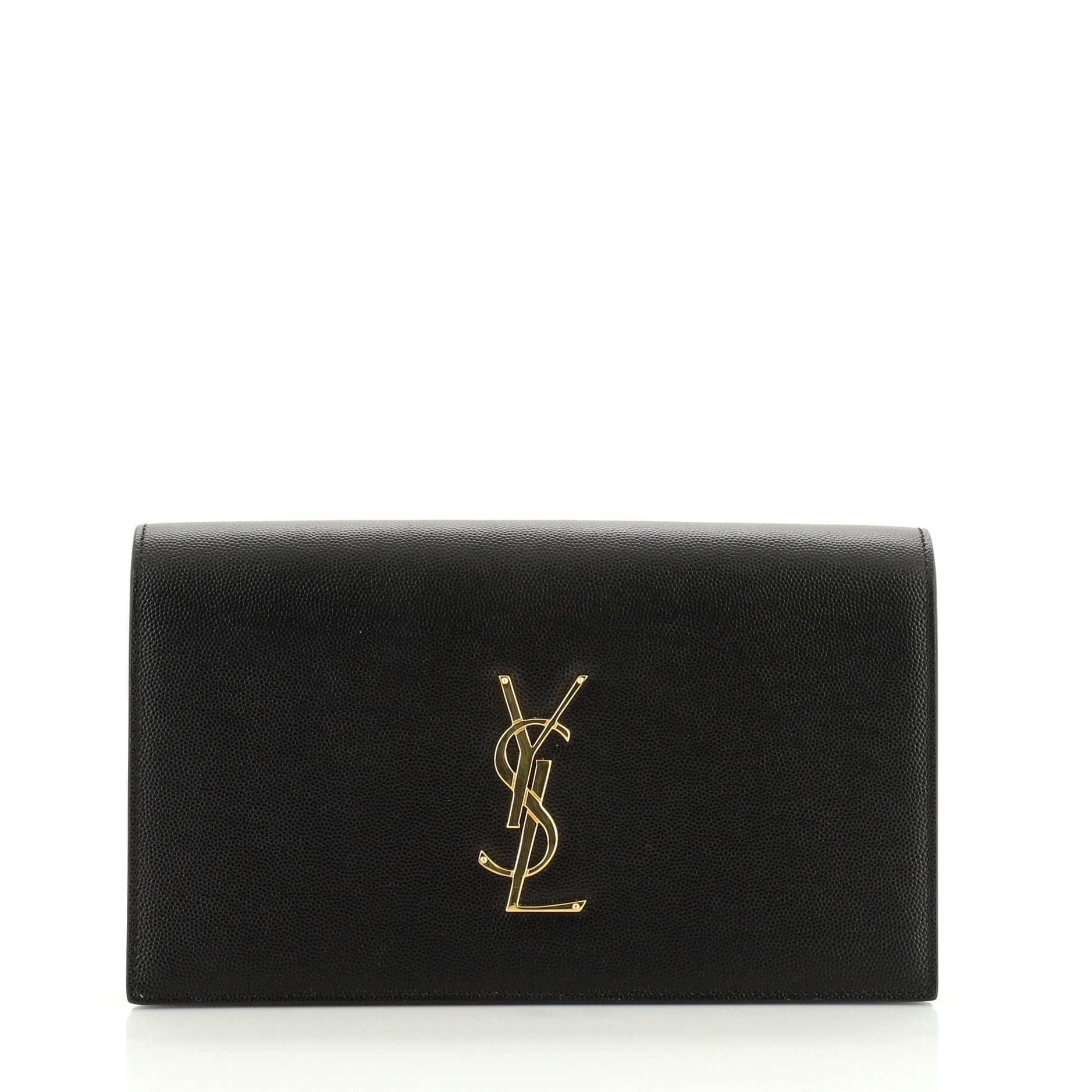 Classic Monogram Clutch Leather