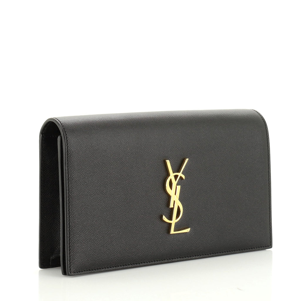 Classic Monogram Clutch Leather