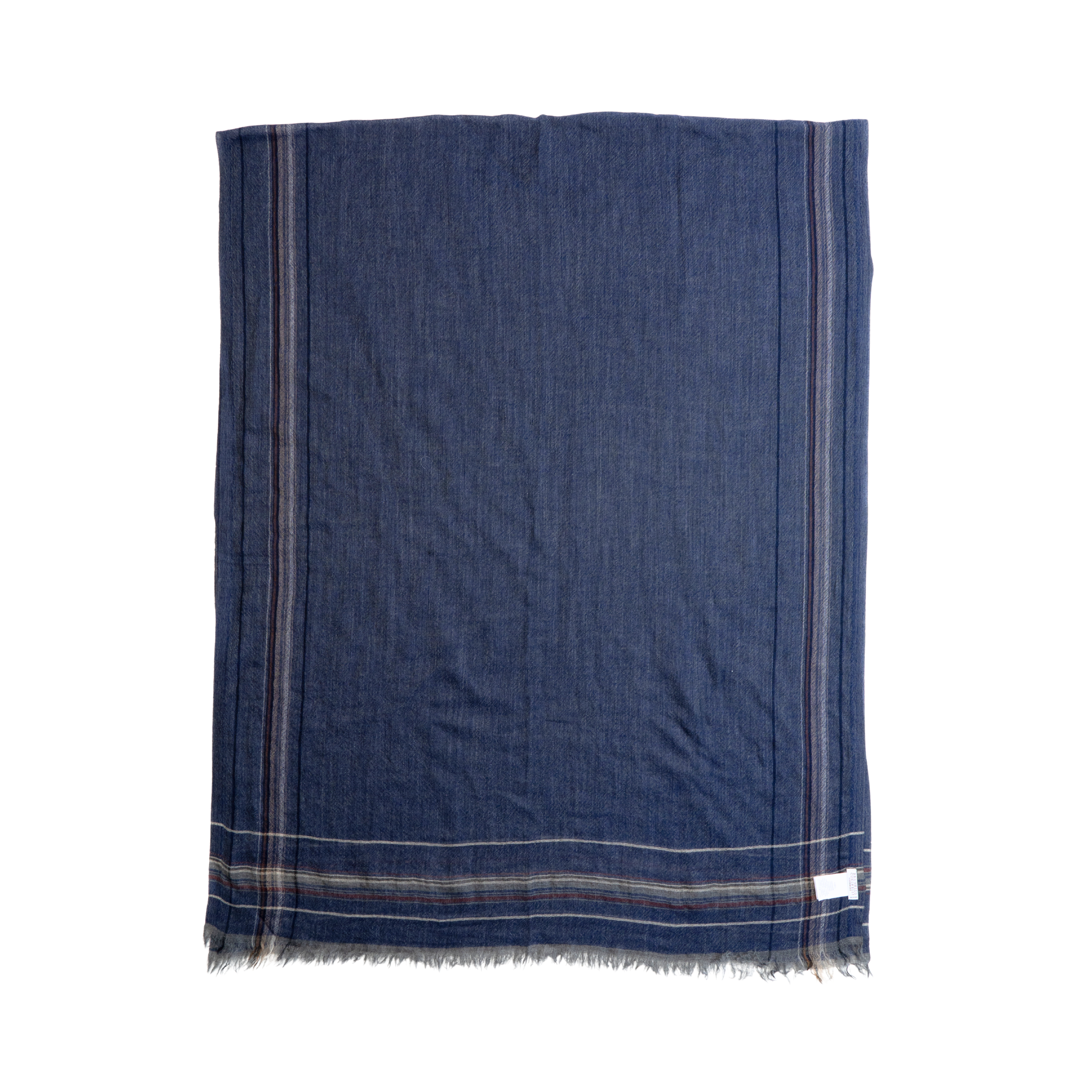 Brunello Cucinelli Cashmere Plaid Scarf