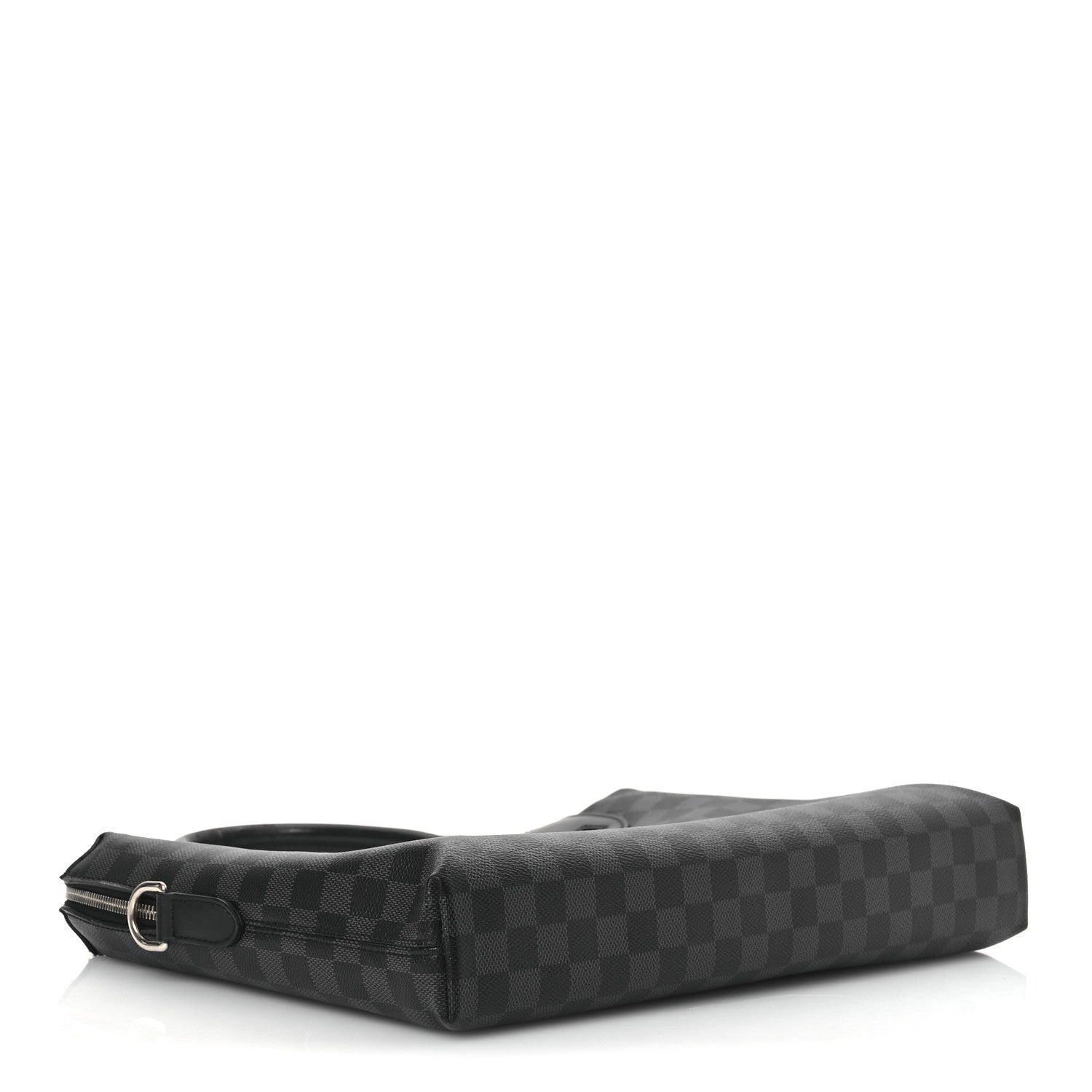 Damier Graphite Porte-Documents Jour