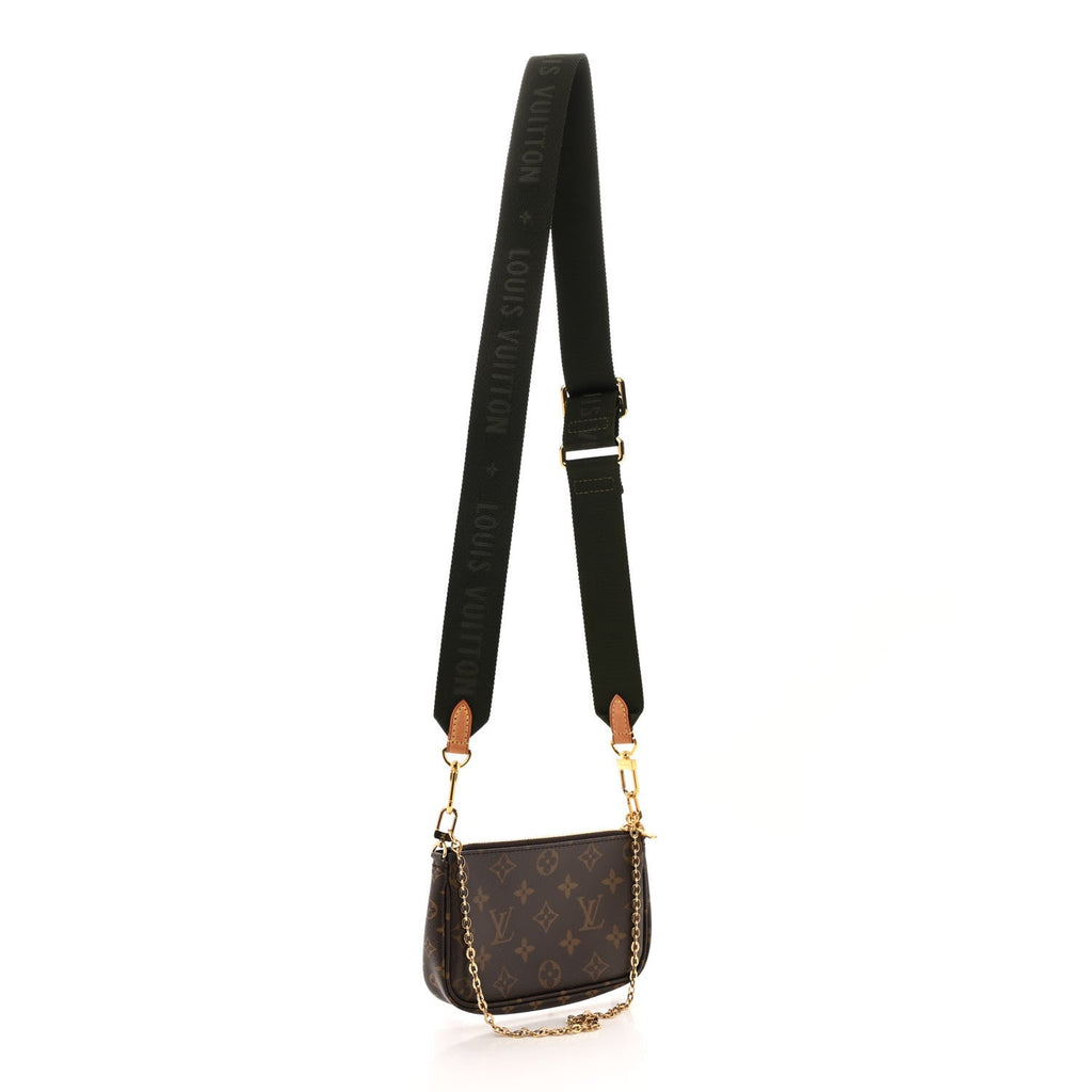 Monogram Multi Pochette Accessories Mini Pochette Kaki