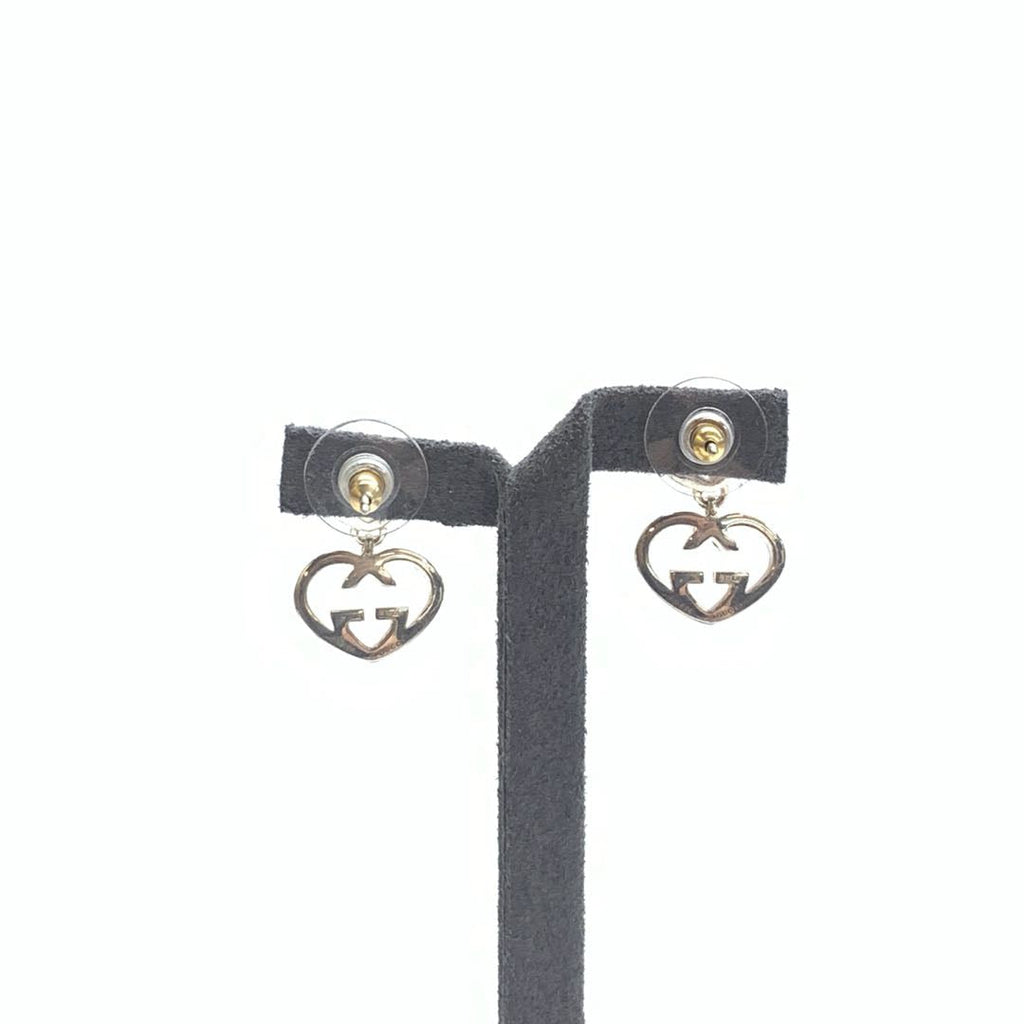 Gucci Love Britt Double Heart Earrings