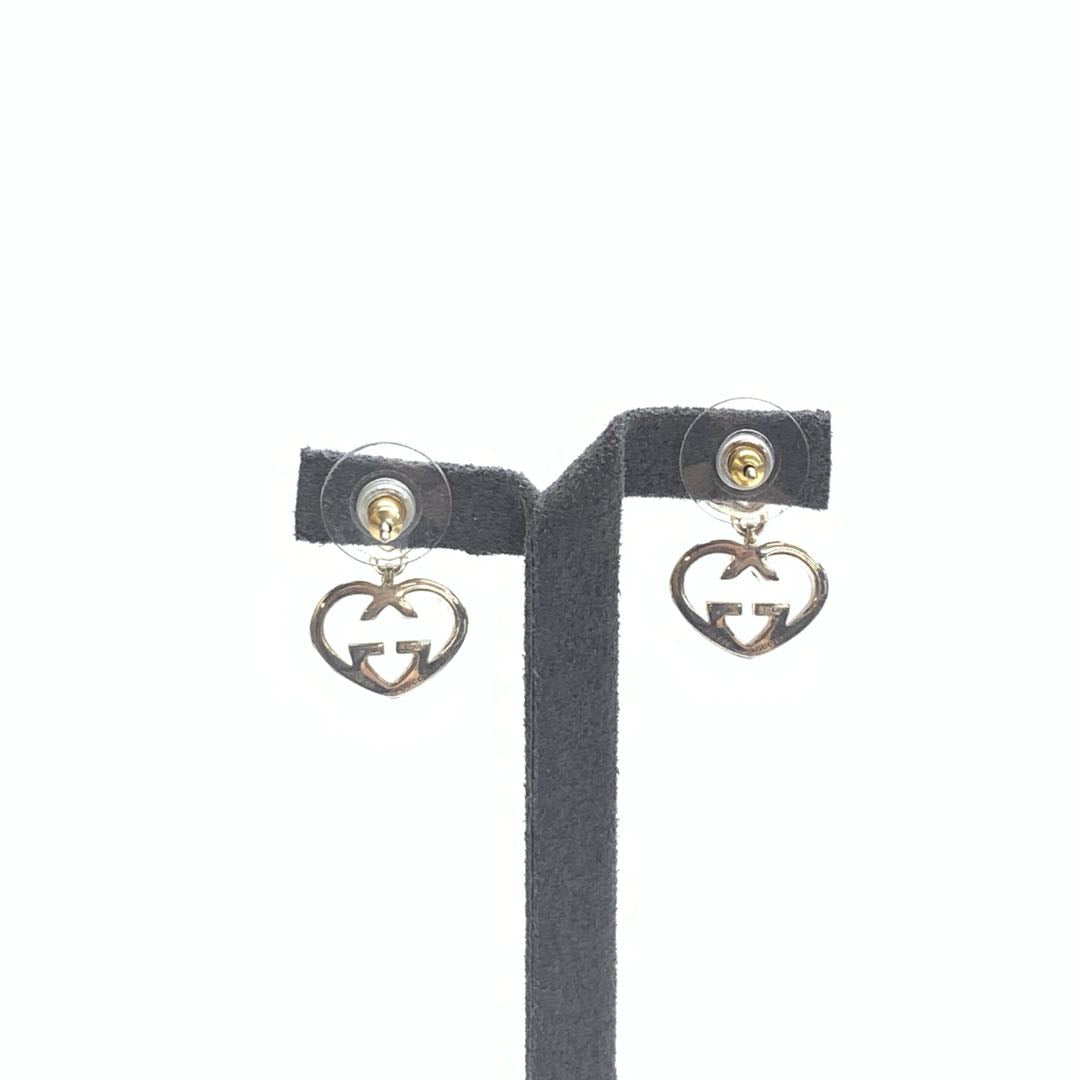 Gucci Love Britt Double Heart Earrings