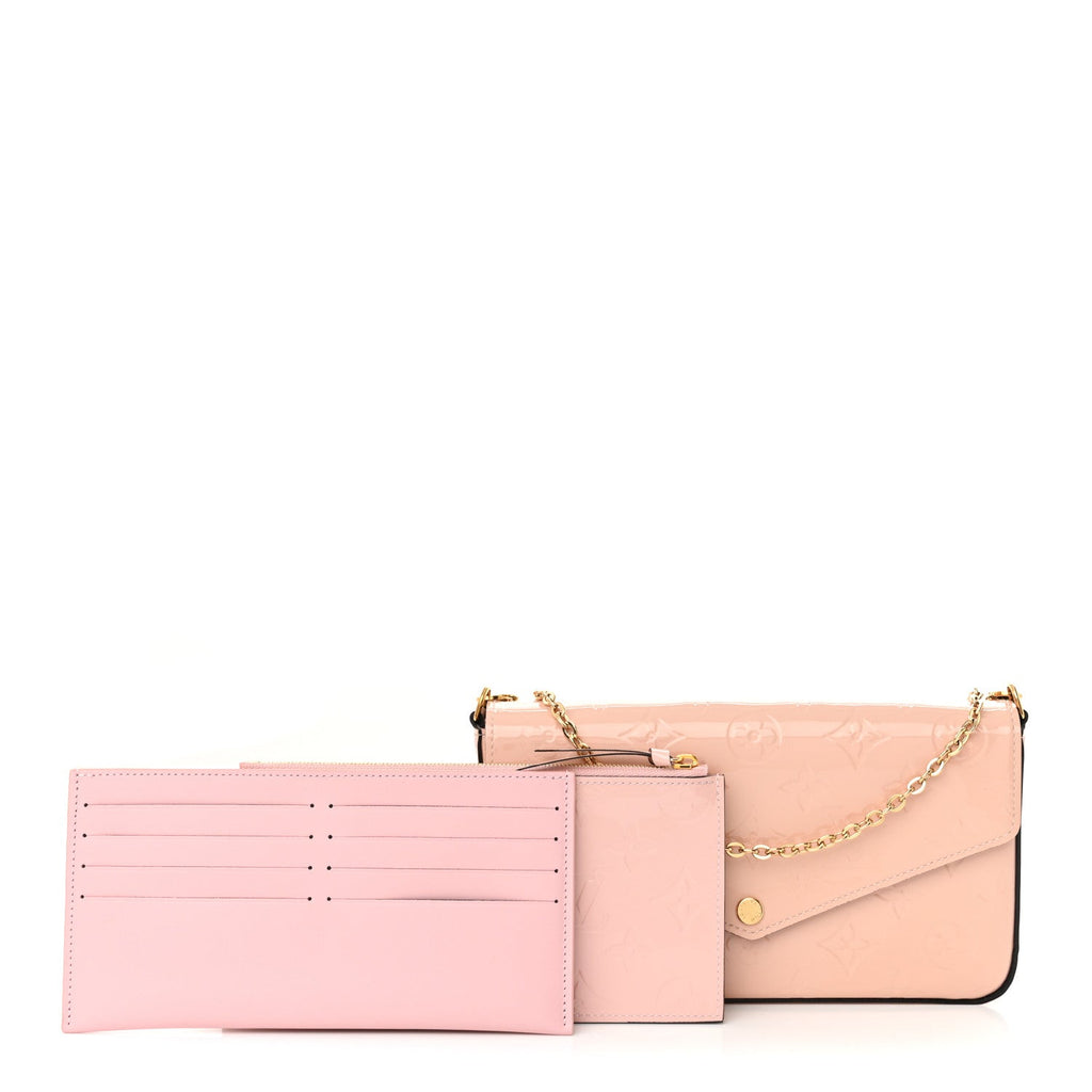 Vernis Felicie Chain Wallet Rose Ballerine