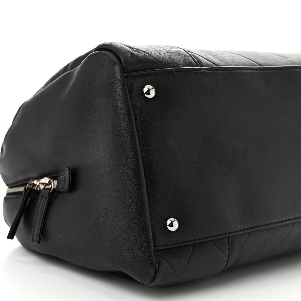 Calfskin CC Chevron All Day Long Boston Black