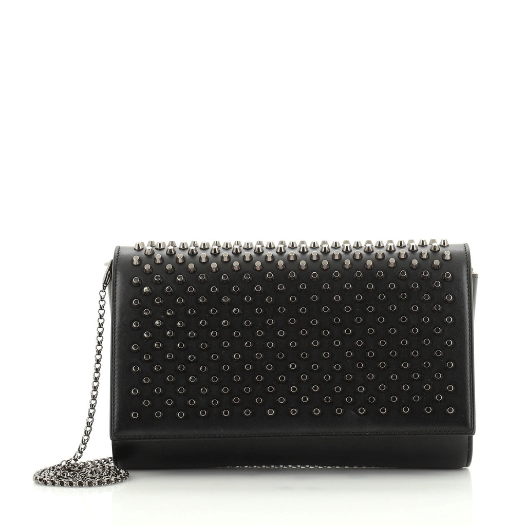 Paloma Clutch Spiked Leather
