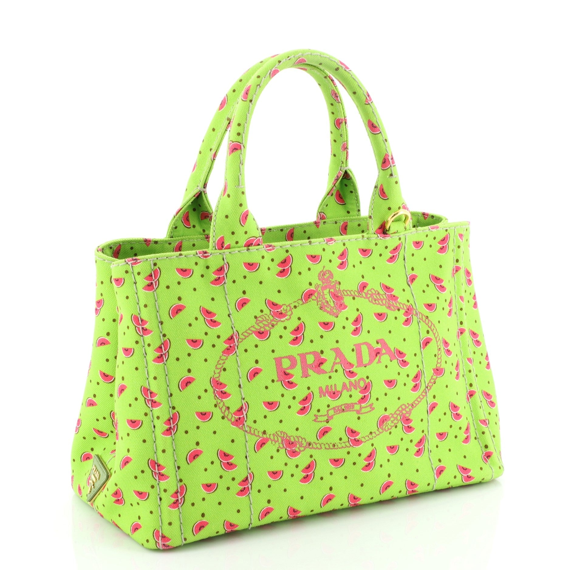 Canapa Convertible Tote Printed Canvas Mini