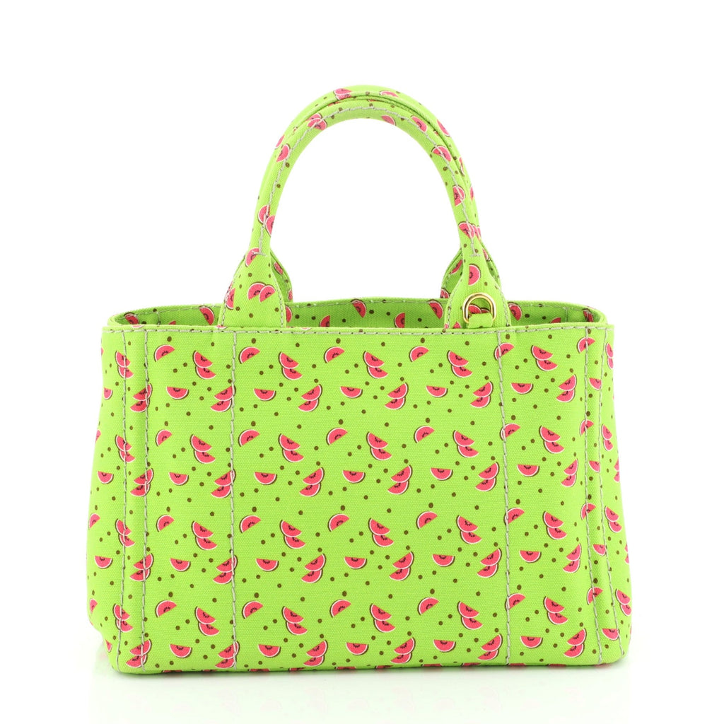 Canapa Convertible Tote Printed Canvas Mini