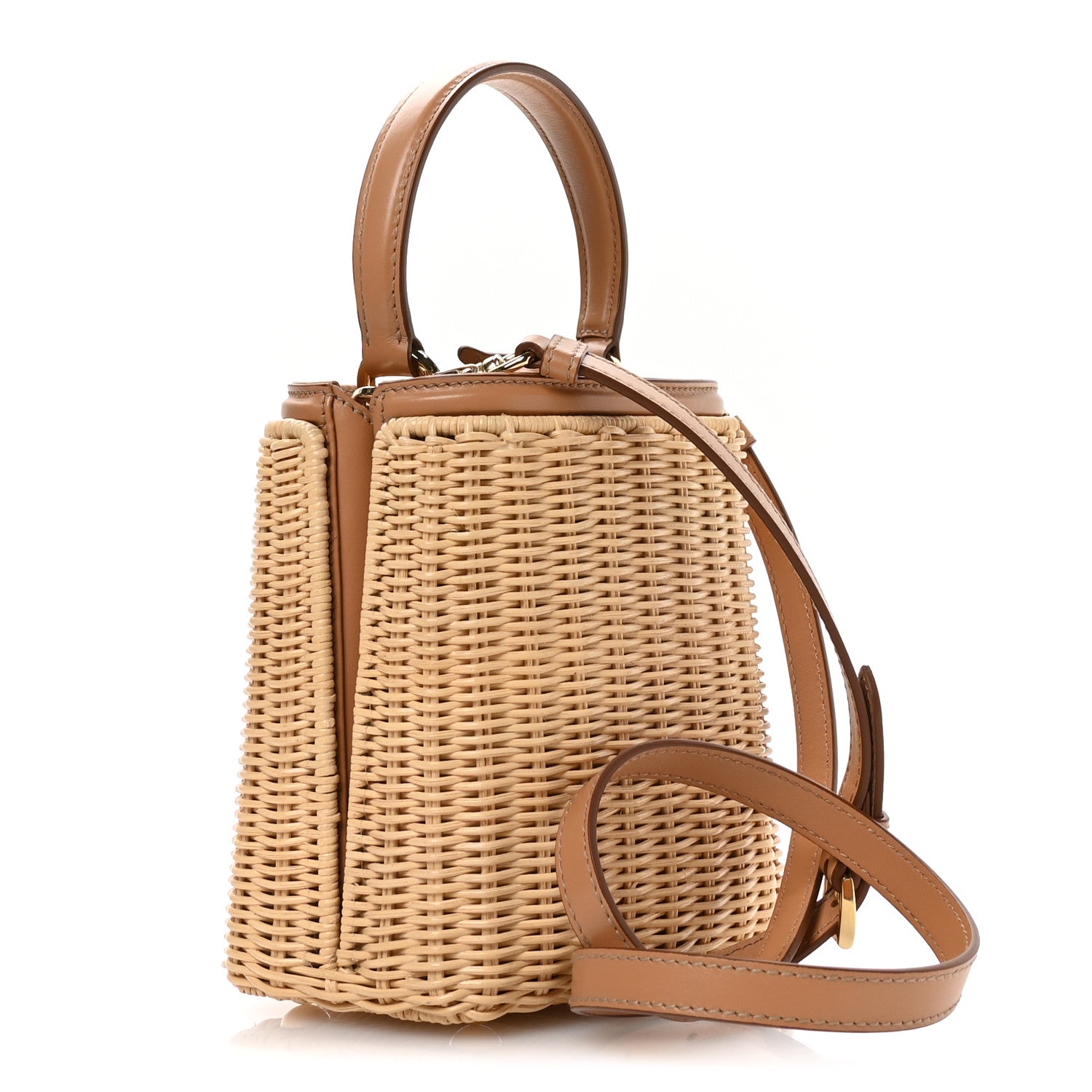 Wicker Mini Panier Bag Natural