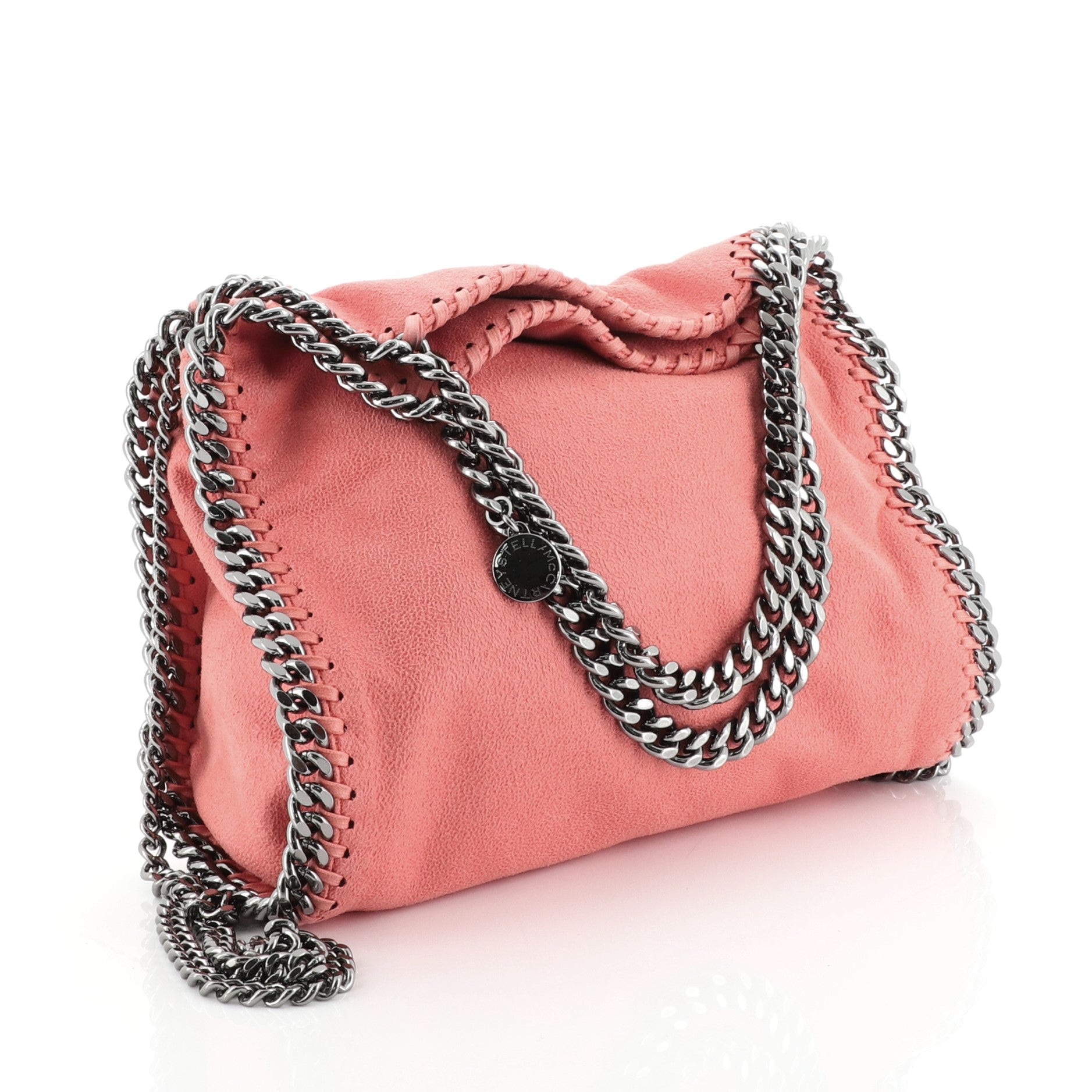 Falabella Fold Over Crossbody Bag Shaggy Deer Mini