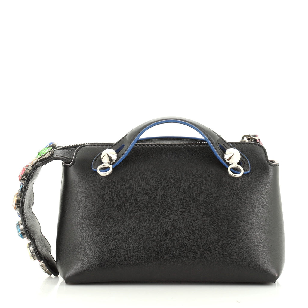 By The Way Satchel Embellished Leather Mini