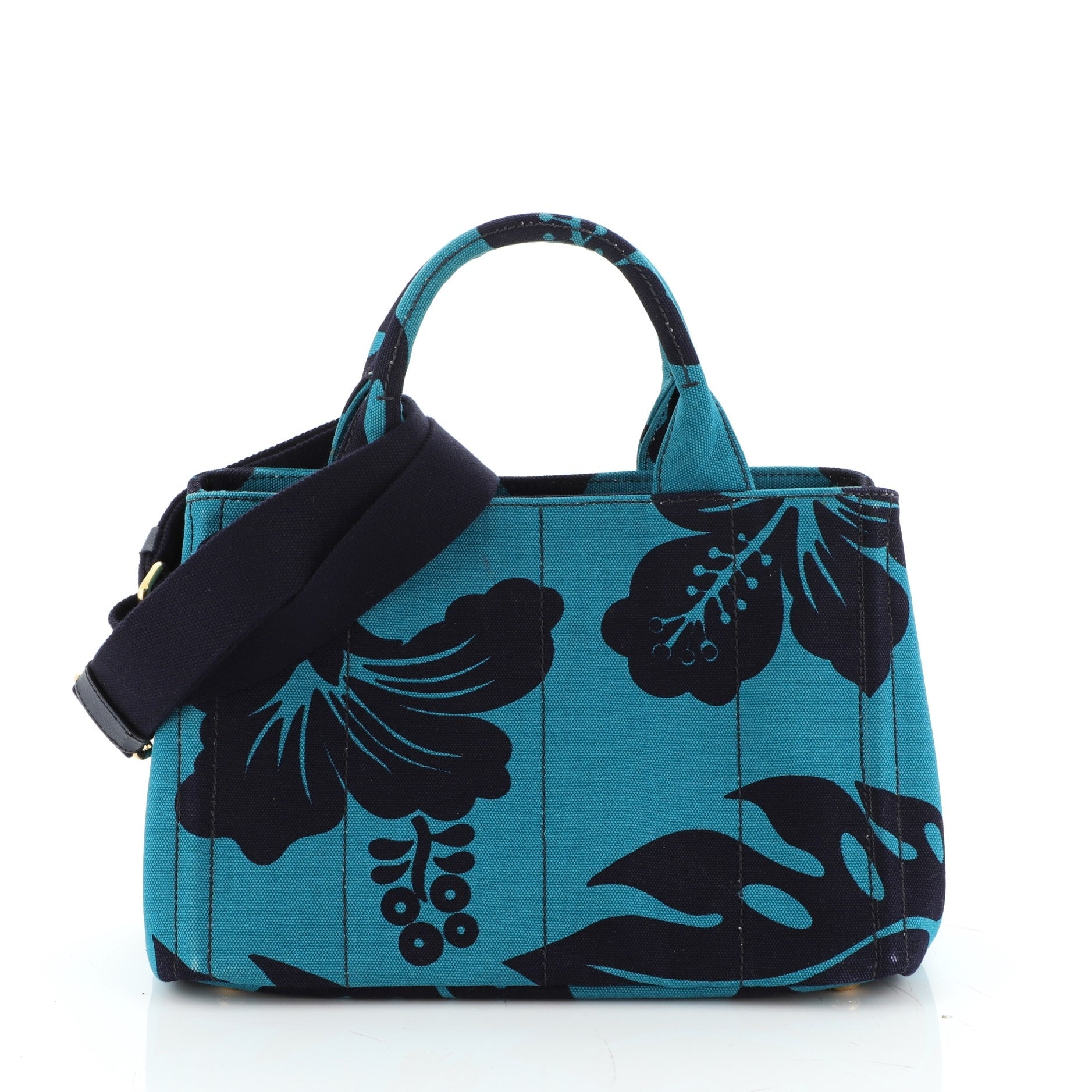 Canapa Convertible Tote Printed Canvas Mini