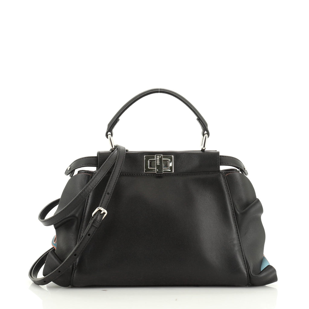 Wave Peekaboo Bag Leather Mini