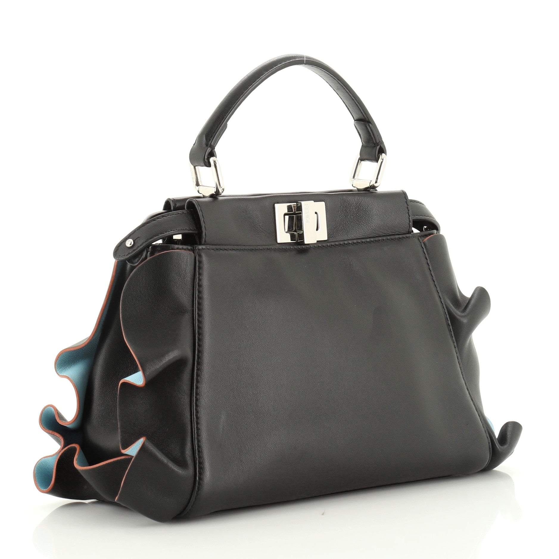 Wave Peekaboo Bag Leather Mini