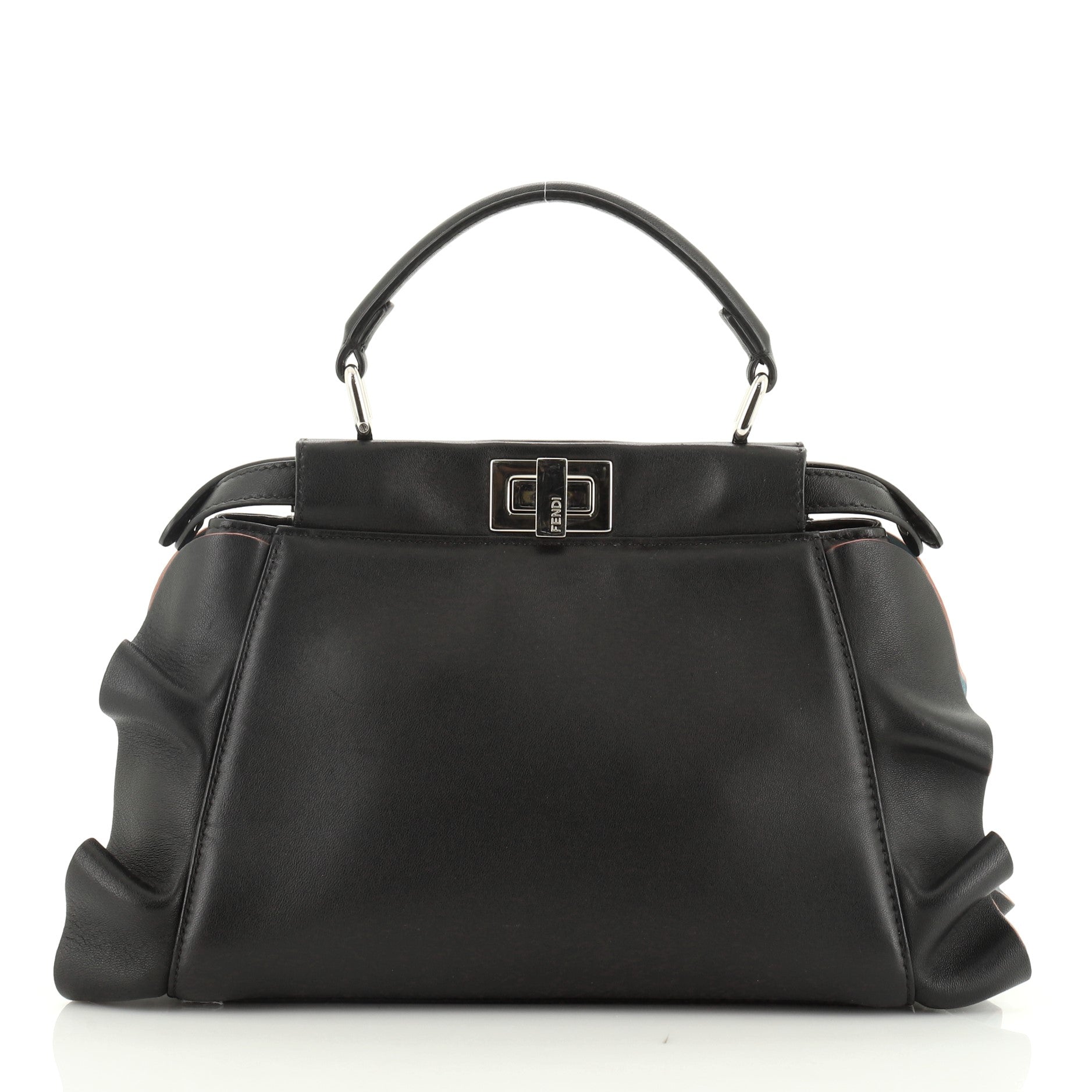Wave Peekaboo Bag Leather Mini