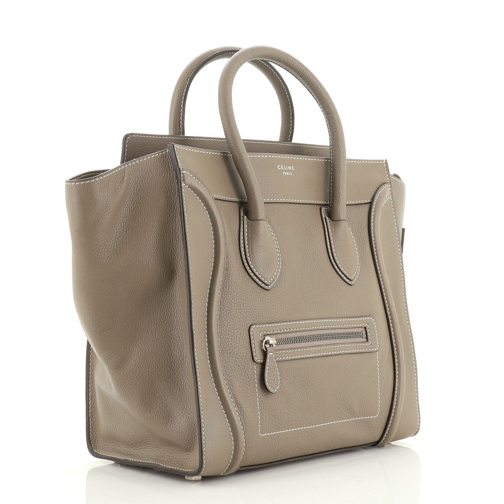 Luggage Bag Grainy Leather Mini
