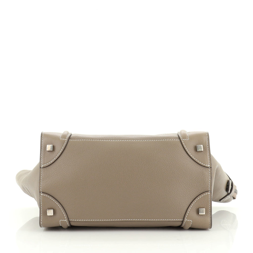 Luggage Bag Grainy Leather Mini