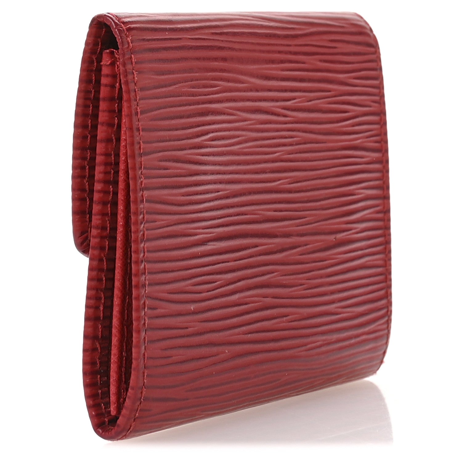 Epi Porte-Monnaie Simple Coin Purse Red